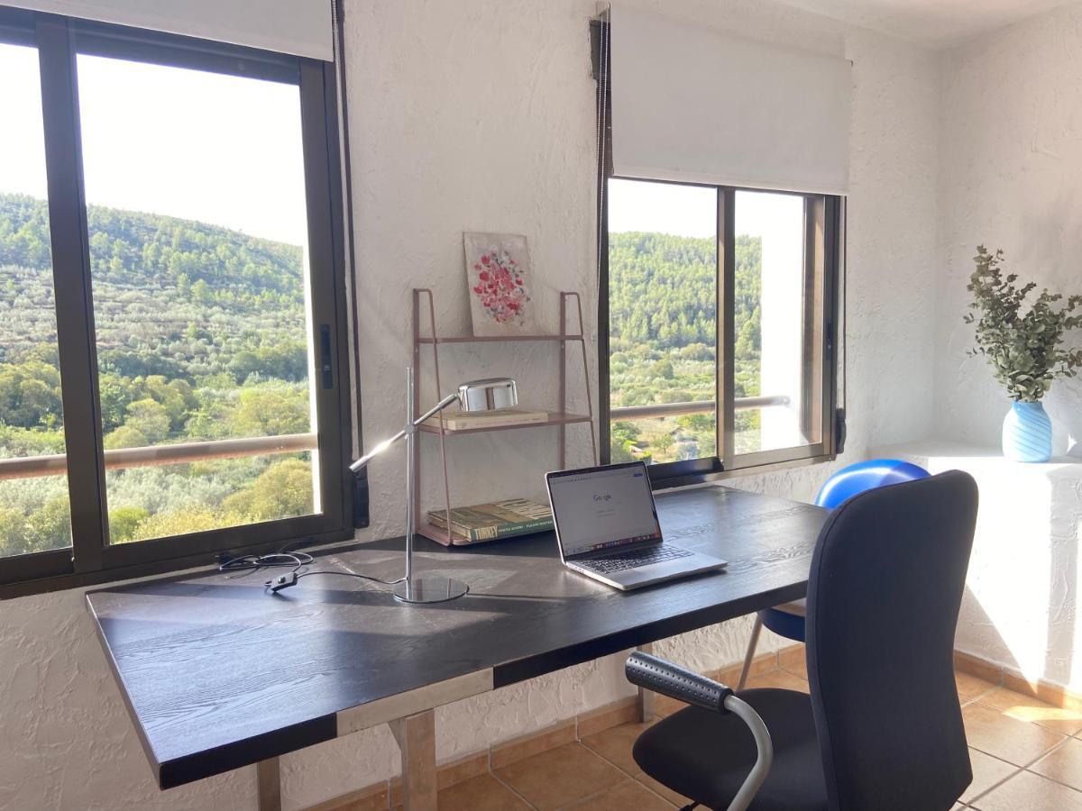 Remote Work In Spanish Mediterranean Countryside Vall de Almonacid Экстерьер фото